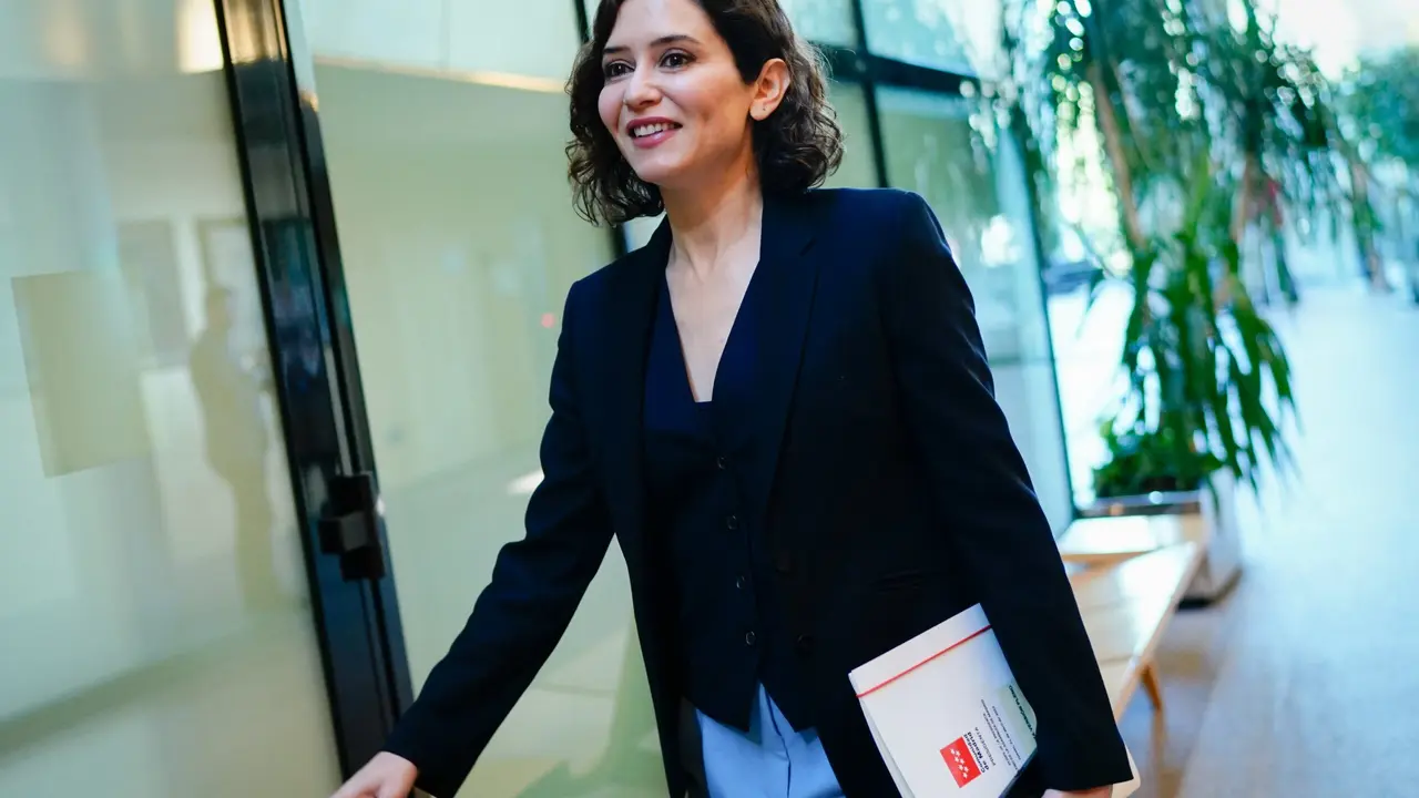 D&Iacute;AZ AYUSO, EN EL PLENO DE LA ASAMBLEA DE MADRID
