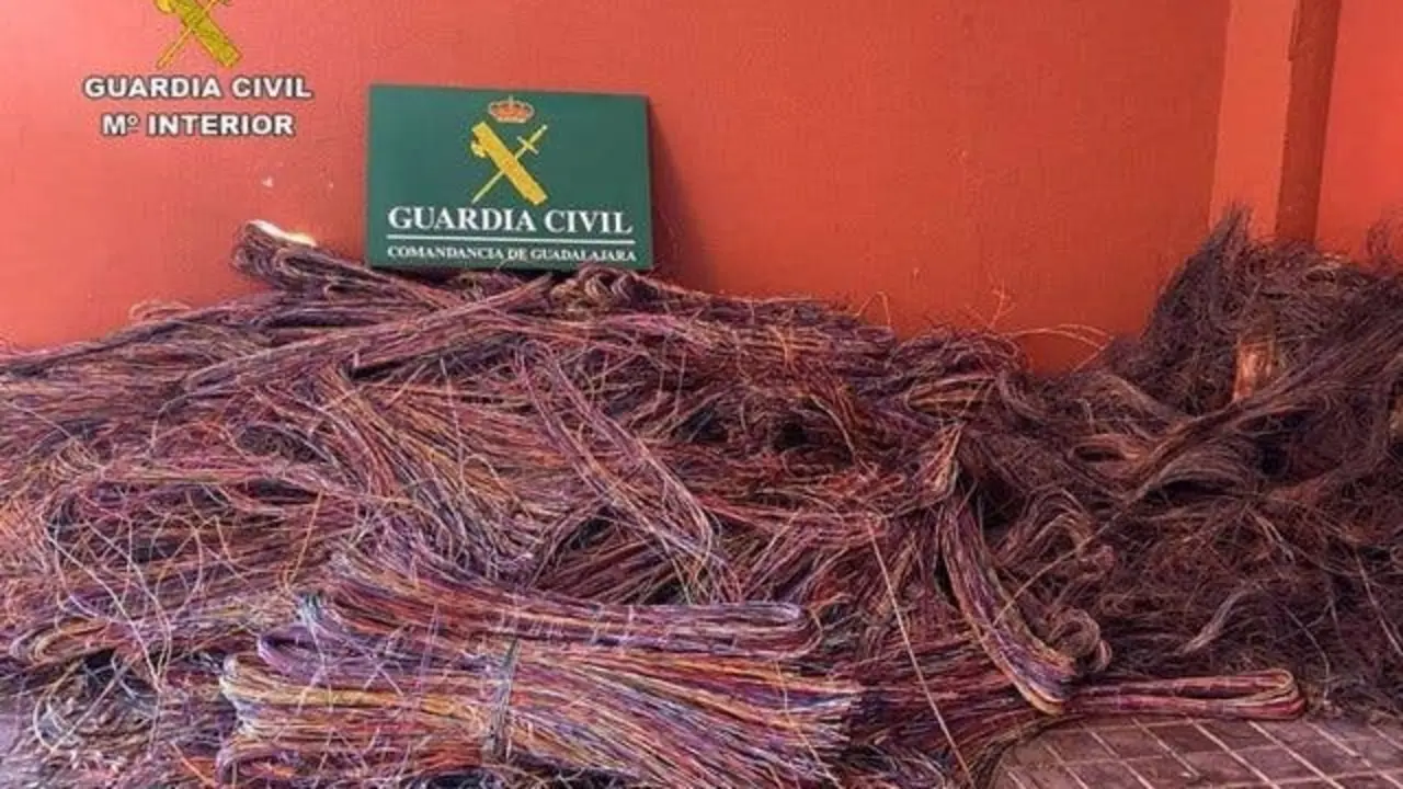 13/10/2022 Sucesos.- Detenidas cuatro personas por nueve delitos de robo de cable de cobre en diferentes localidades Guadalajara.

La Guardia Civil de la Comandancia de Guadalajara, en el marco de tres operaciones abiertas en las localidades de Cabanillas del Campo, Chiloeches y Marchamalo, han finalizado con la detenci&oacute;n de cuatro personas por la comisi&oacute;n de nueve delitos de robo con fuerza.

POLITICA CASTILLA-LA MANCHA ESPA&Ntilde;A EUROPA GUADALAJARA
GUARDIA CIVIL