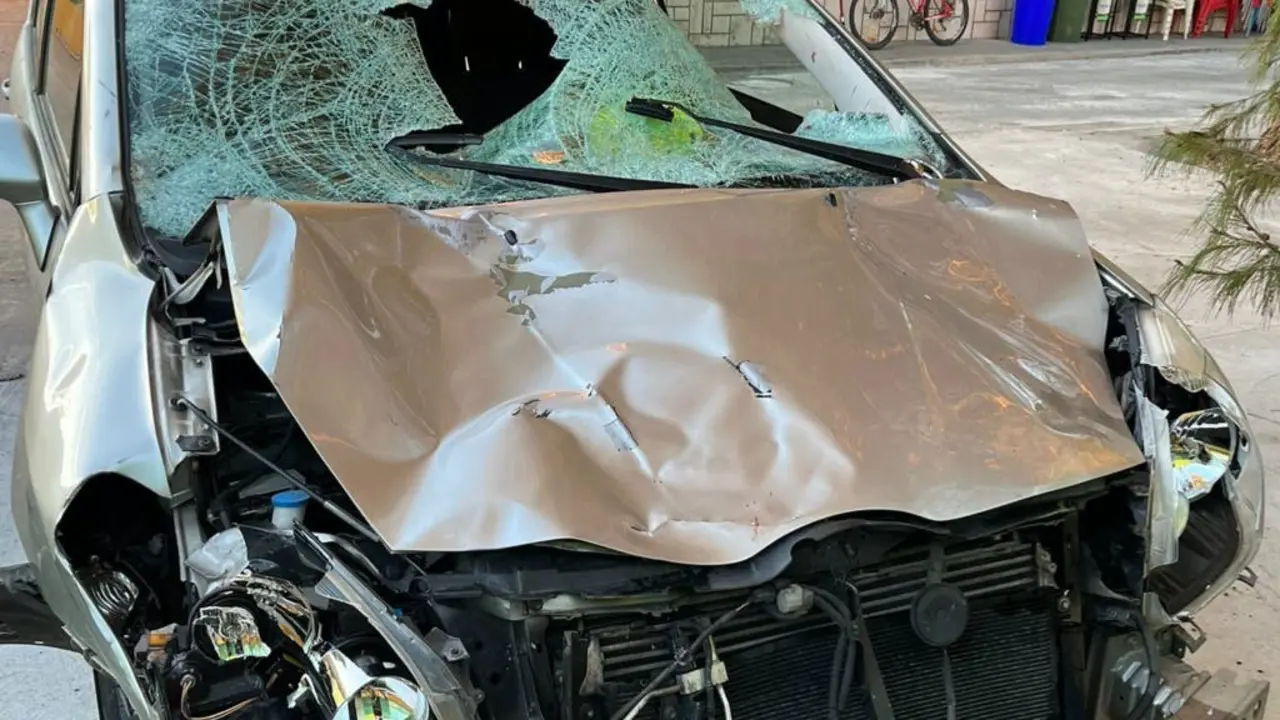 Coche con el que cometi&oacute; el atropello.