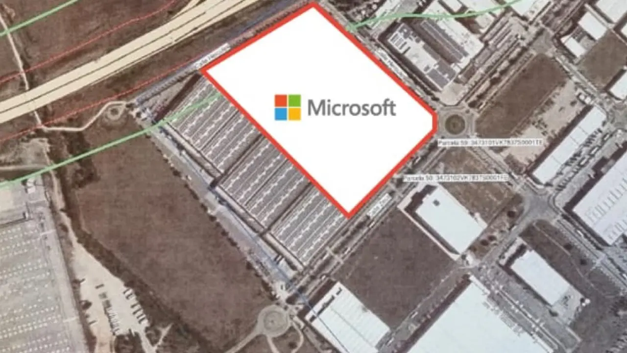 Esta ser&aacute; la parcela que ocupar&aacute; el centro de datos de Microsoft (Ayto. de Meco).
