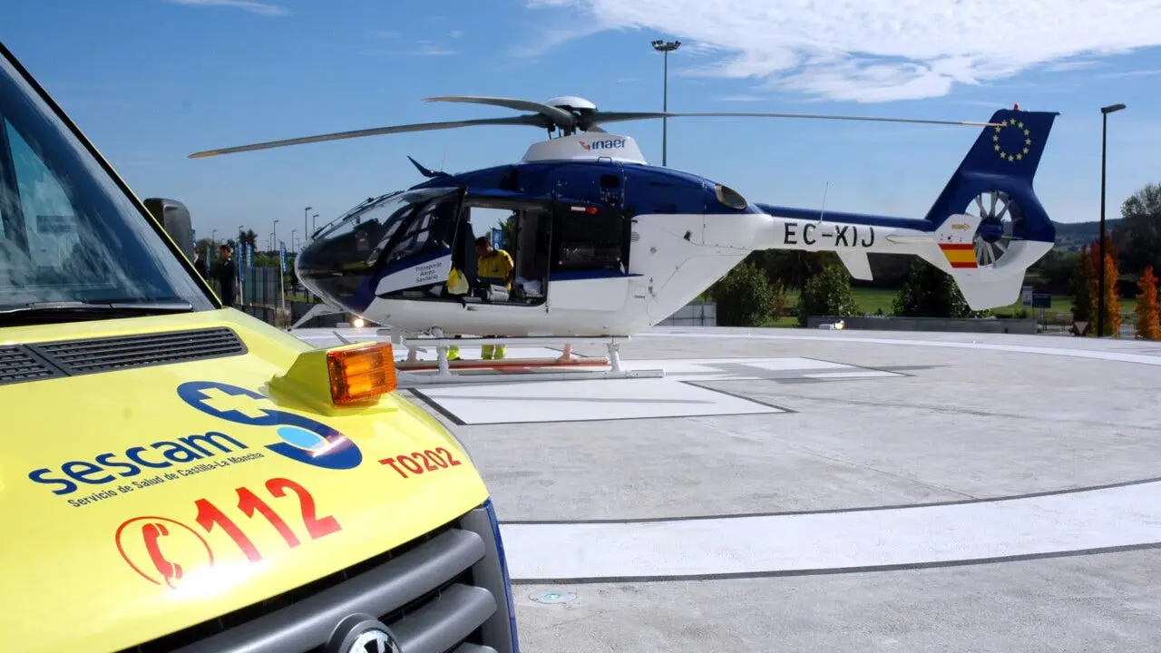 Talavera de la Reina, 26-Octubre-2009
Helipuerto del Hospital "Ntra. Sra. del Prado".
Foto: Abel Mart&iacute;nez. Sescam.