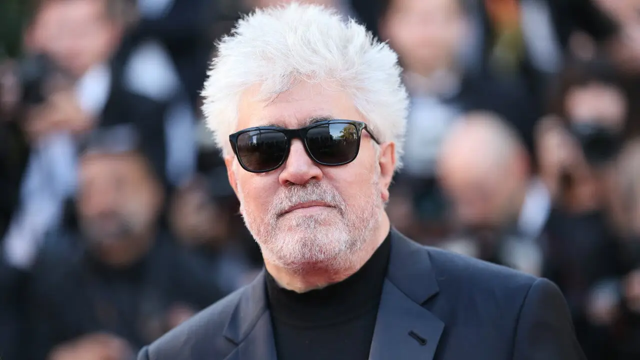 Pedro Almodovar attends the 70th Anniversary of the 70th annual Cannes Film Festival at Palais des Festivals on May 23, 2017 in Cannes, France.