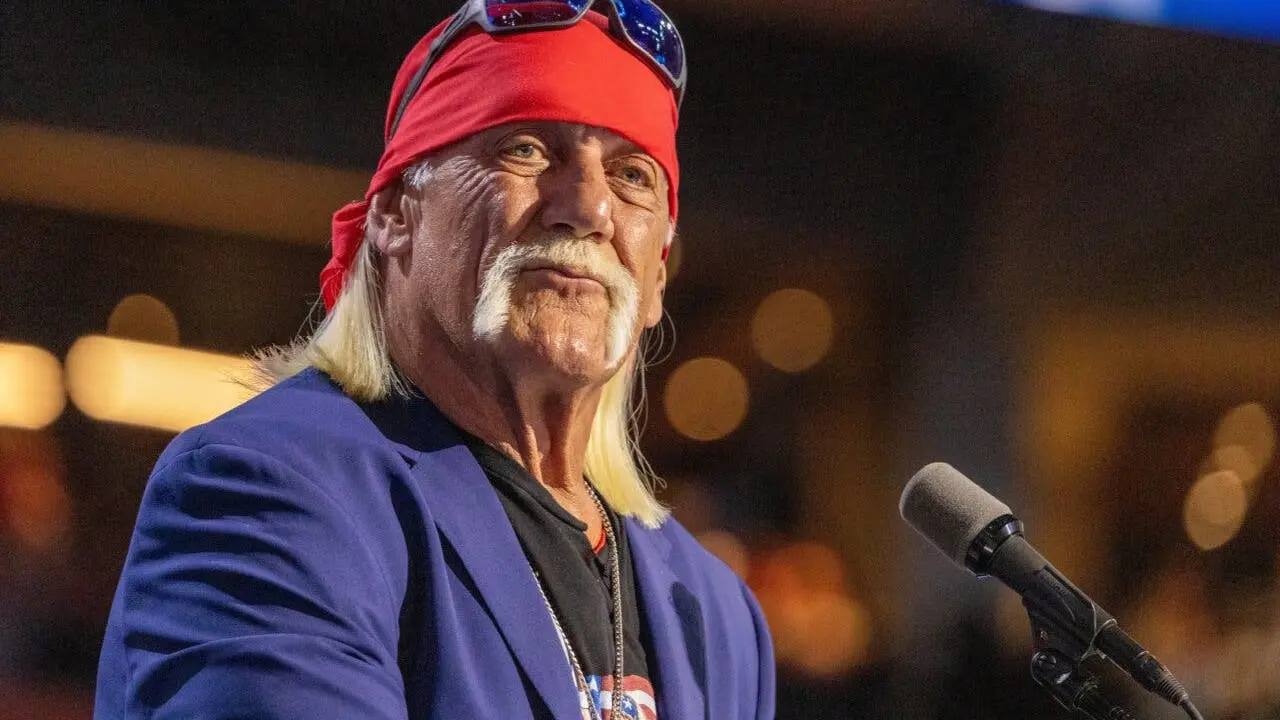 Milwaukee, Wisconsin - July 18, 2024: Hulk Hogan at the Republican National Convention.