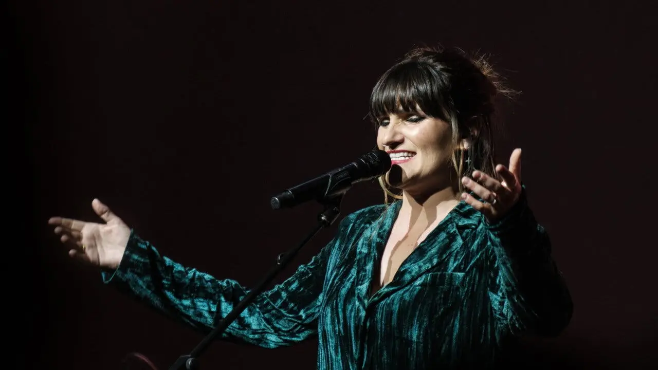 Rozal&eacute;n performs in concert SONAREM 24 at Teatro Real on January 24, 2025 in Madrid, Spain.