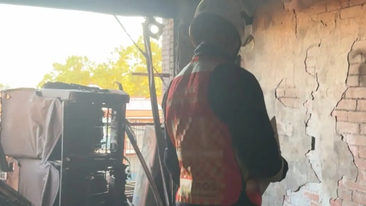 Un incendio en Rivas ha obligado a evacuar un edificio de cuatro plantas. No hay heridos.