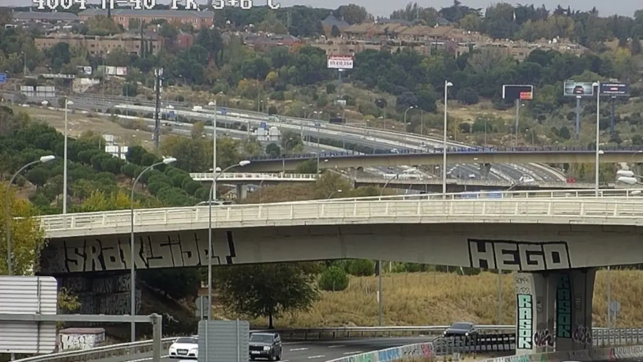 La M-40 estar&aacute; cortada durante el fin de semana por obras de emergencia en Sanchinarro.