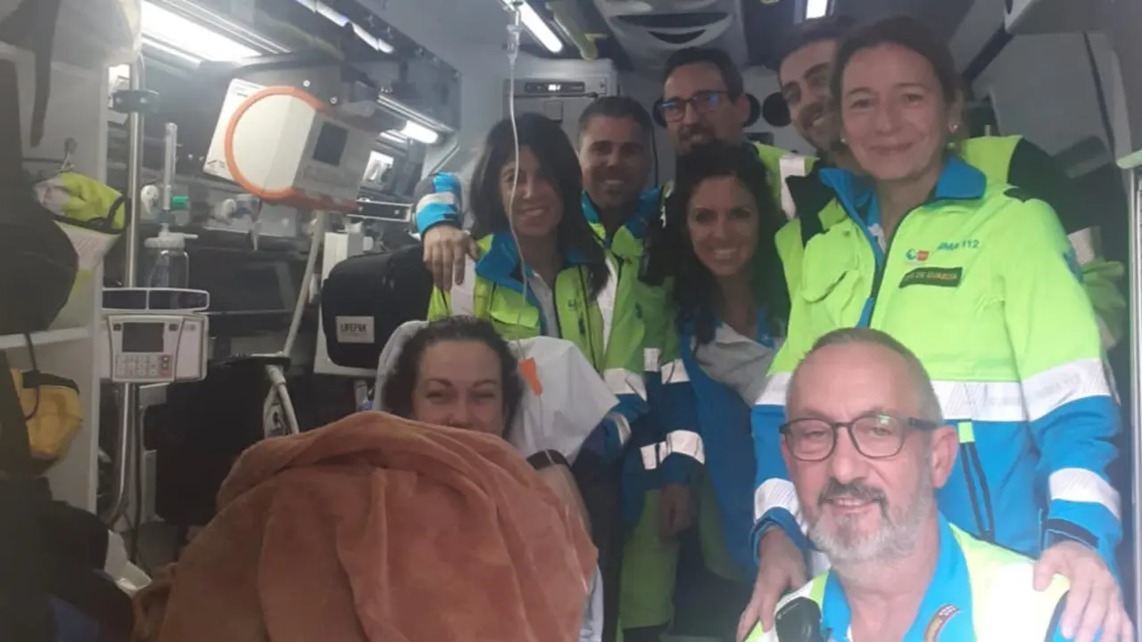 Una mujer da a luz en su casa con ayuda del SUMMA 112.