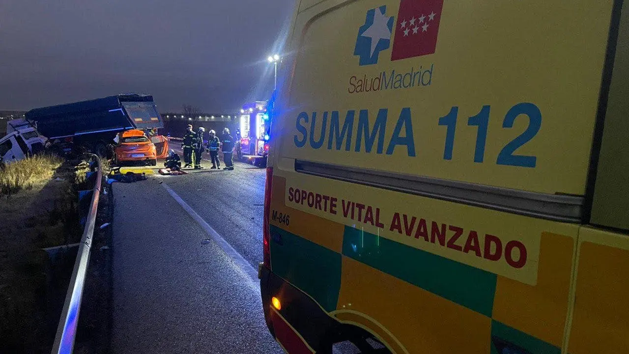 Un conductor de 51 a&ntilde;os ha fallecido en un choque frontal en Daganzo de Arriba.