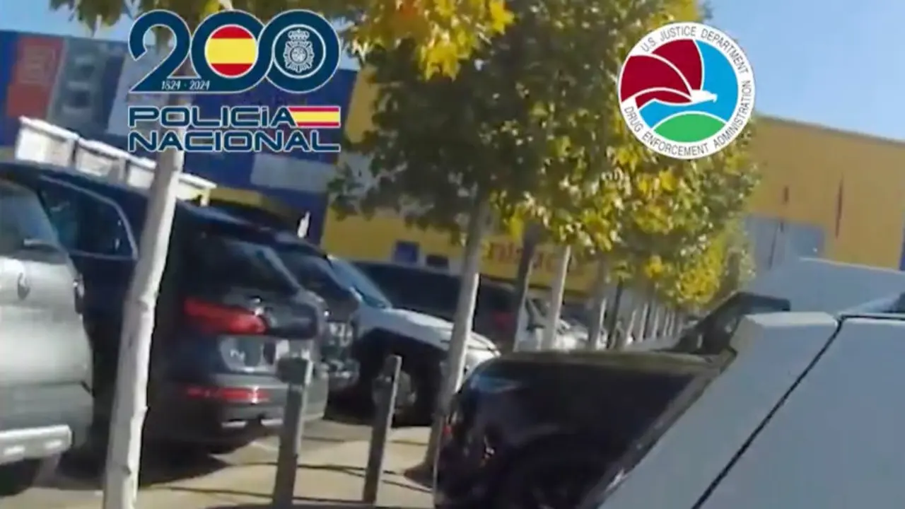 La Polic&iacute;a Nacional intercepta un alijo de hero&iacute;na en La Gavia, Madrid.