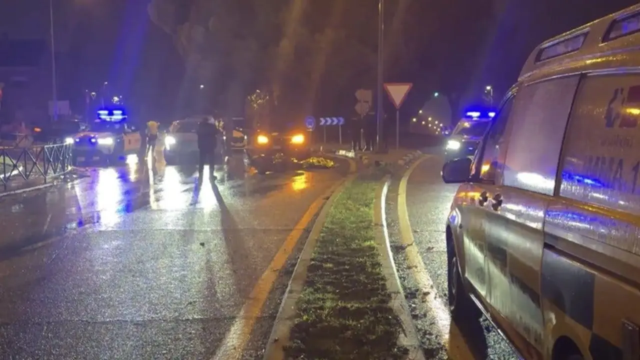 Un motorista ha fallecido tras un accidente en la M-206 en San Fernando de Henares.