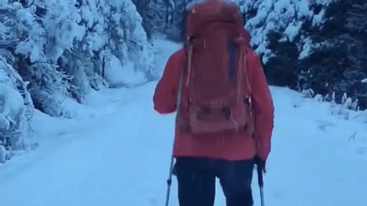 Un joven de 24 a&ntilde;os fue rescatado en Rascafr&iacute;a tras perderse en la nieve.