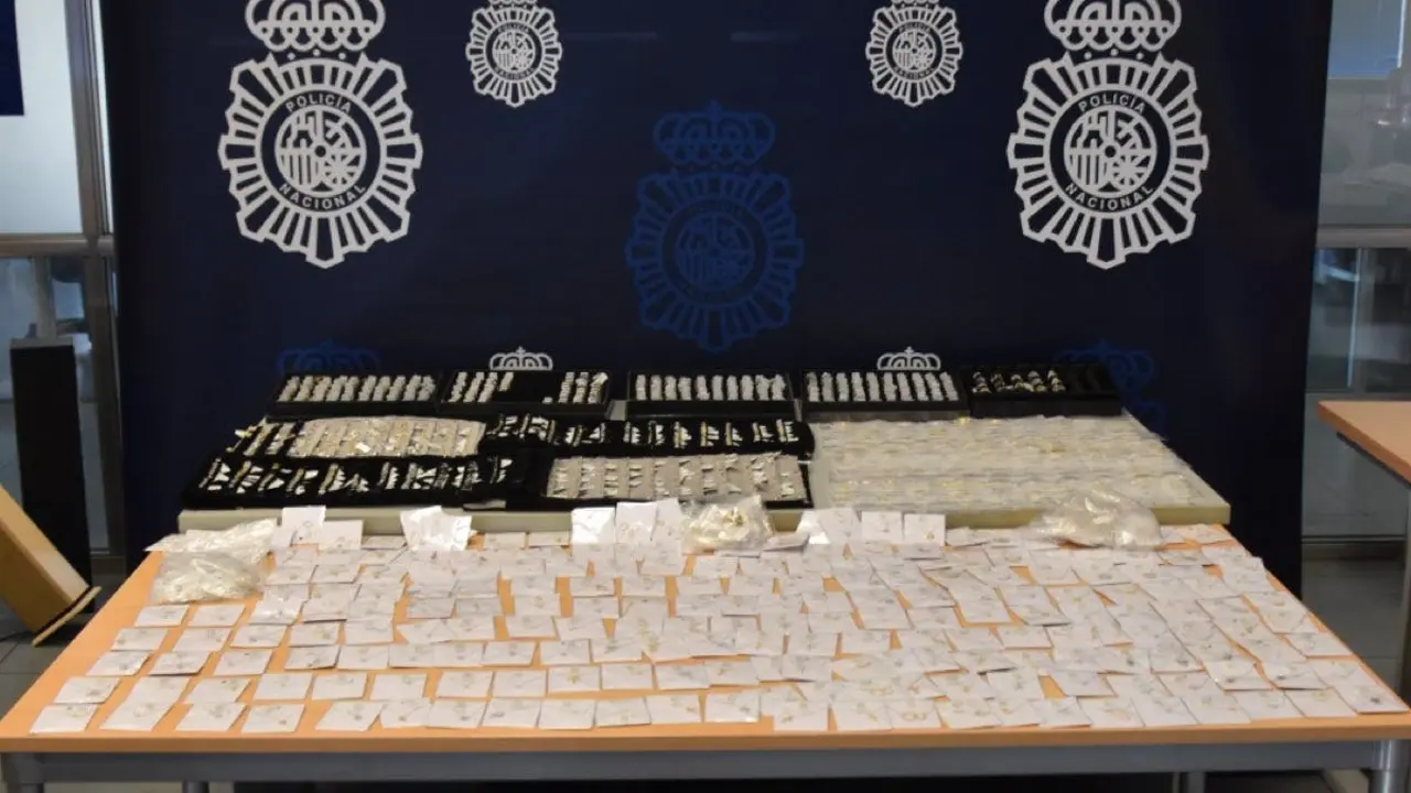 Las joyas robadas fueron recuperadas por la polic&iacute;a en Alcorc&oacute;n.