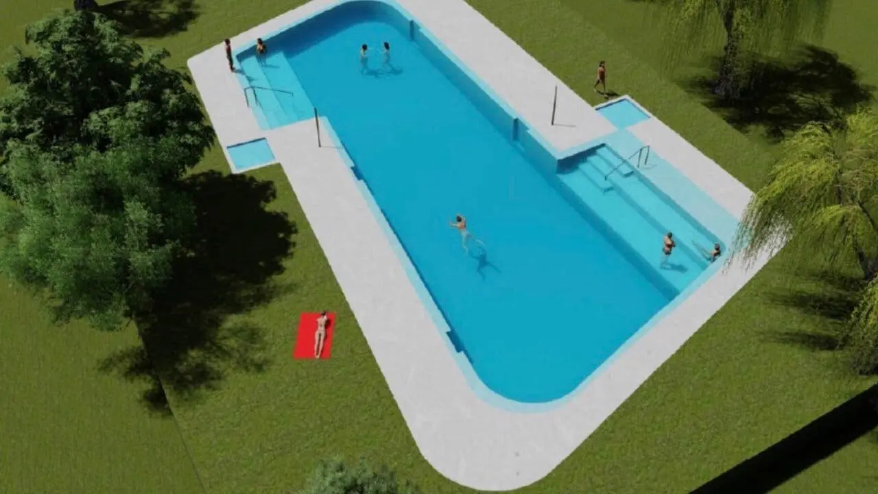 El Ayuntamiento de Meco multa a la empresa por incumplimientos en la obra de la piscina de verano.