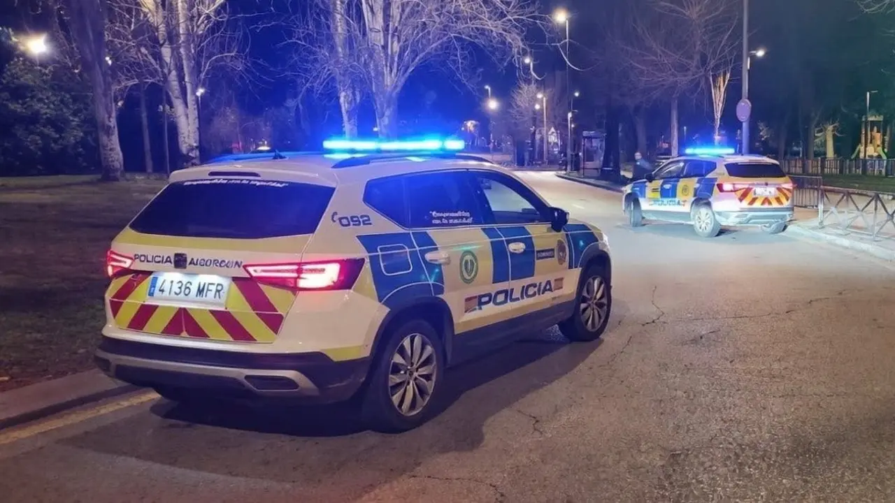 La polic&iacute;a local interviene en un caso de agresi&oacute;n en Alcorc&oacute;n.