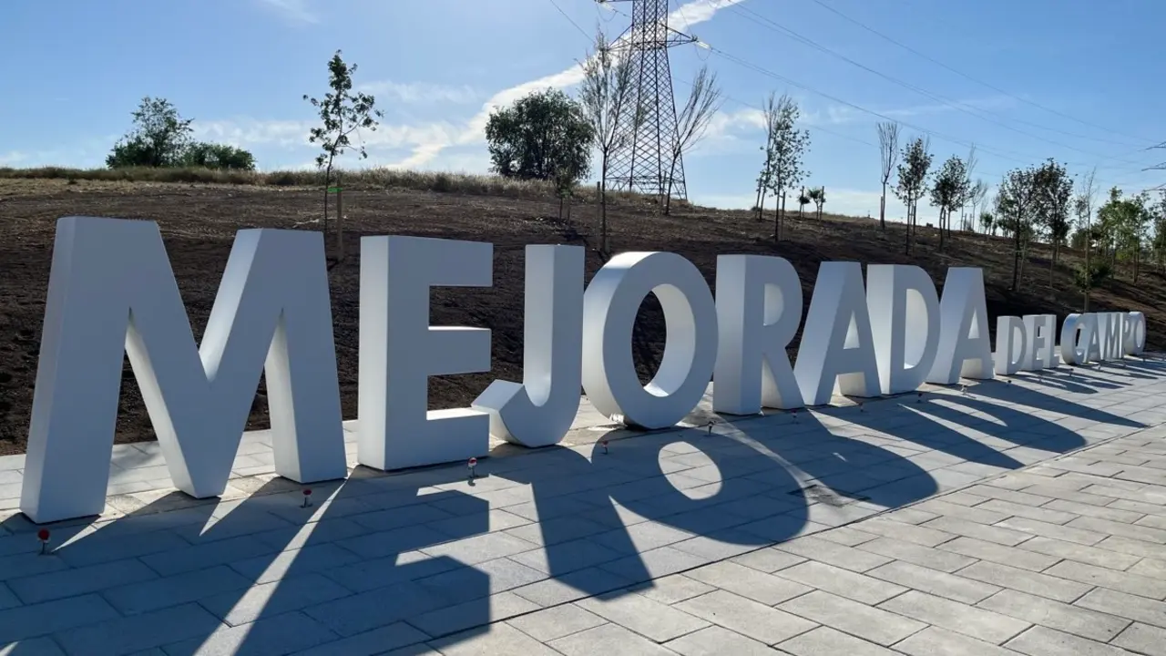 Cartel de Mejorada del Campo. AYTO. DE MEJORADA