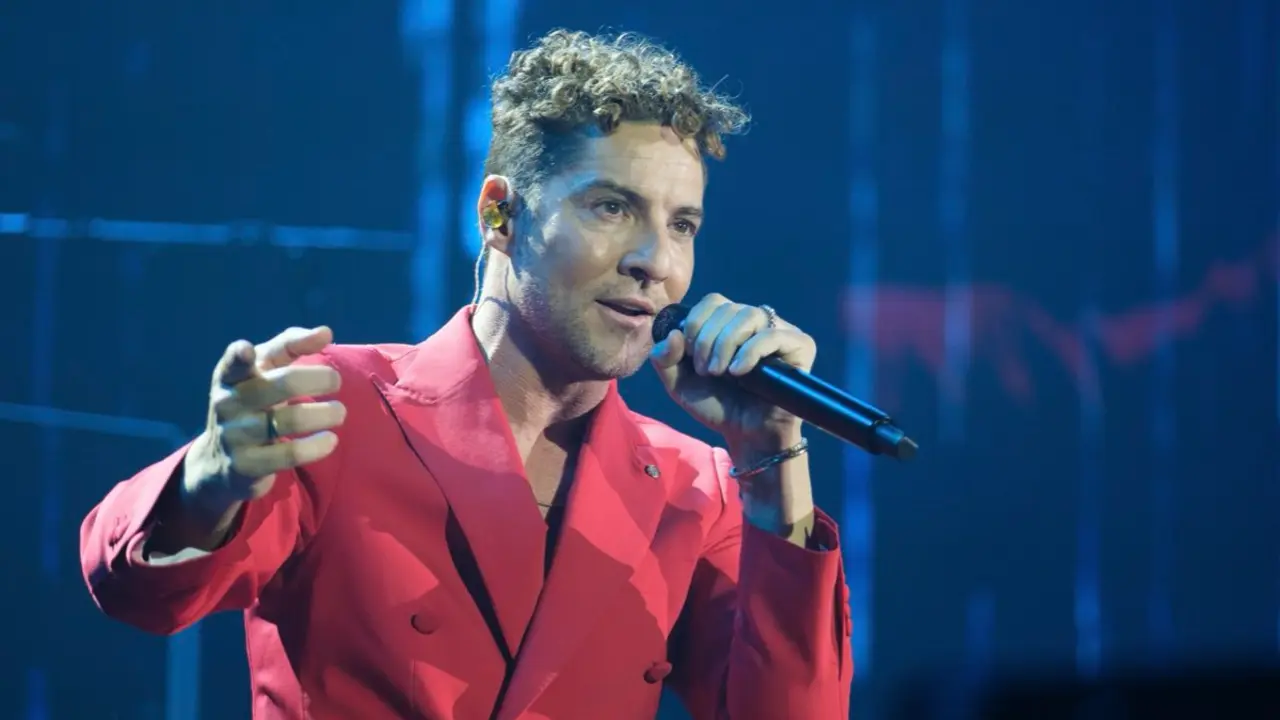 El cantante David Bisbal durante uno de sus conciertos. SHUTTERSTOCK
