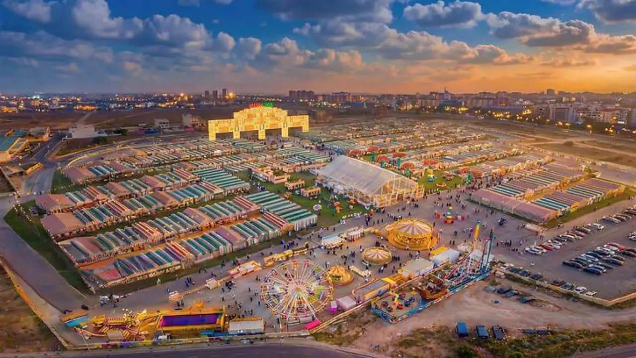 As&iacute; iba a ser la gran Feria de Abril de Madrid. MADRIDLUC&Iacute;A