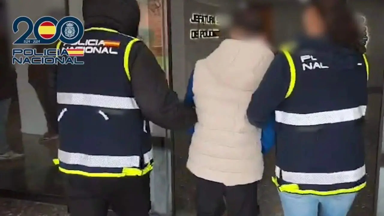 Uno de los butroneros detenidos por la Polic&iacute;a Nacional. POLIC&Iacute;A NACIONAL