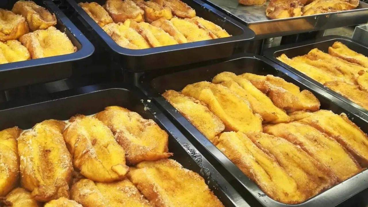 Torrijas tradicionales en pasteler&iacute;as artesanas de la Comunidad de Madrid. ASEMPAS