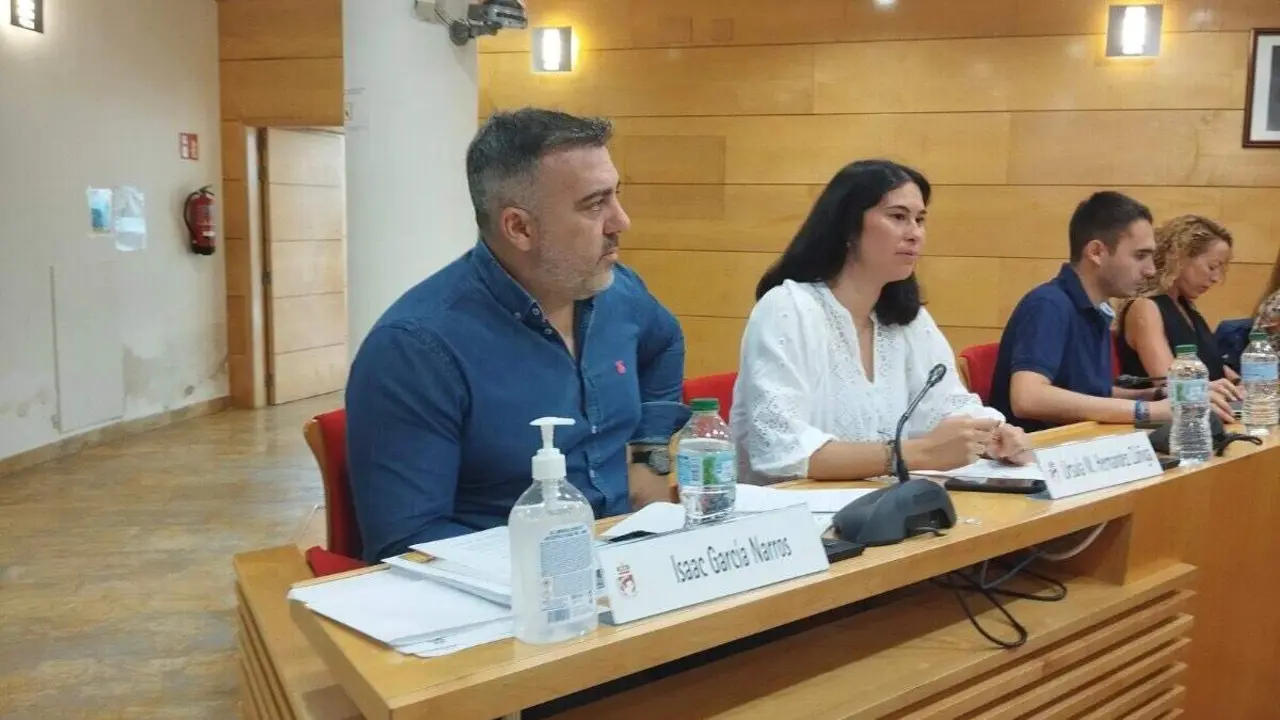 El portavoz de Vox en Coslada, Isaac Garc&iacute;a Narros. VOX