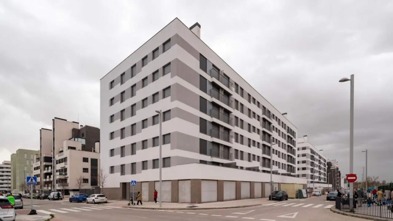 Promoci&oacute;n de viviendas p&uacute;blicas de alquiler asequible finalizada en El Ca&ntilde;averal. AYUNTAMIENTO DE MADRID