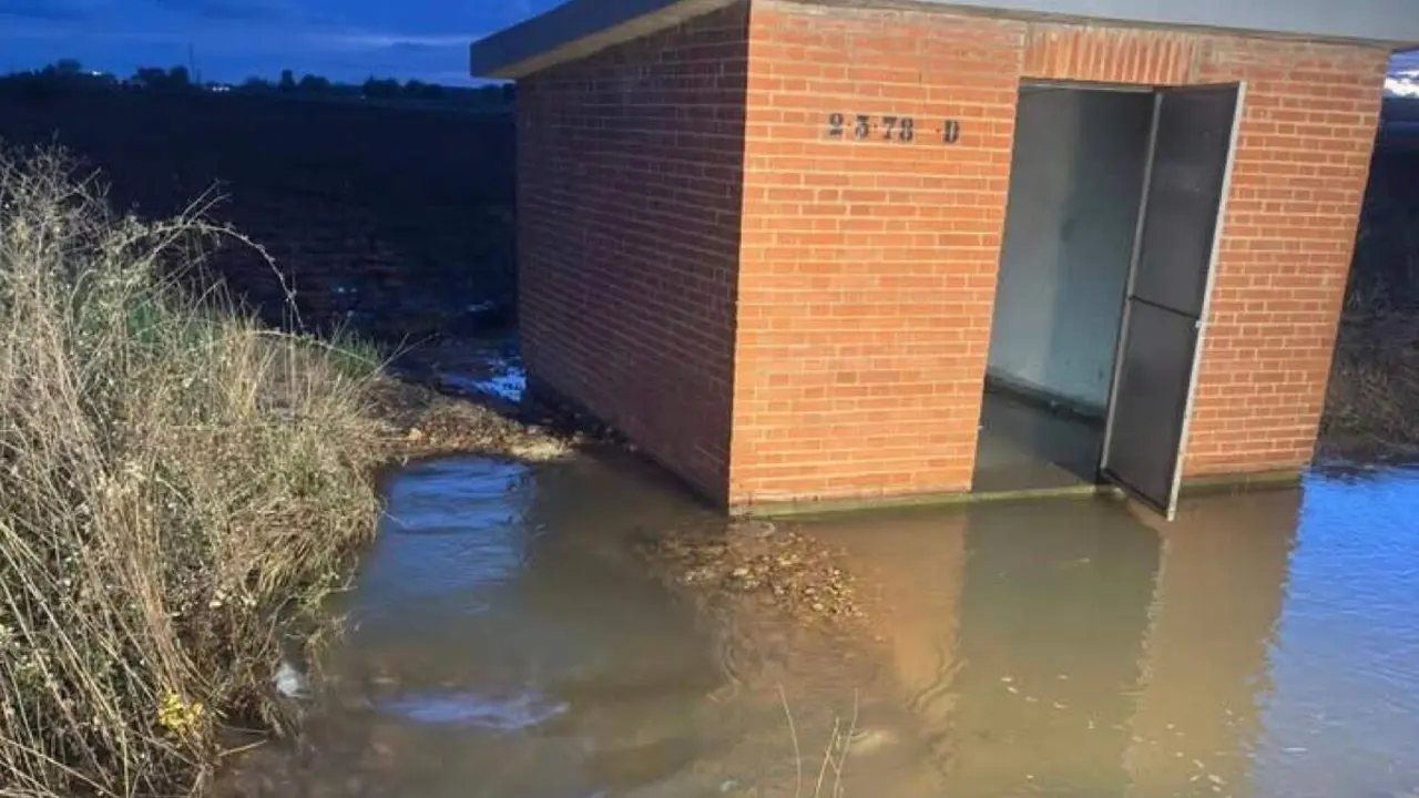 Aver&iacute;a en una infraestructura de la MAS en Yunquera de Henares. MAS