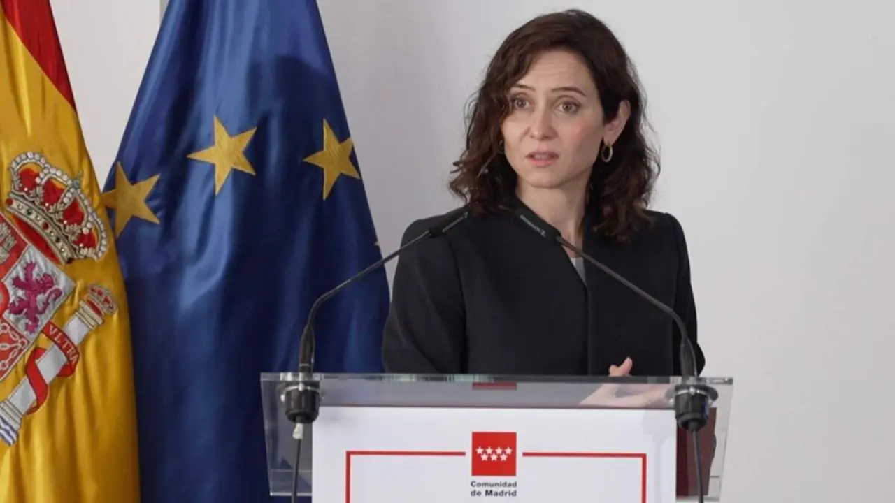 Comparecencia de Isabel D&iacute;az Ayuso en Bruselas. COMUNIDAD DE MADRID