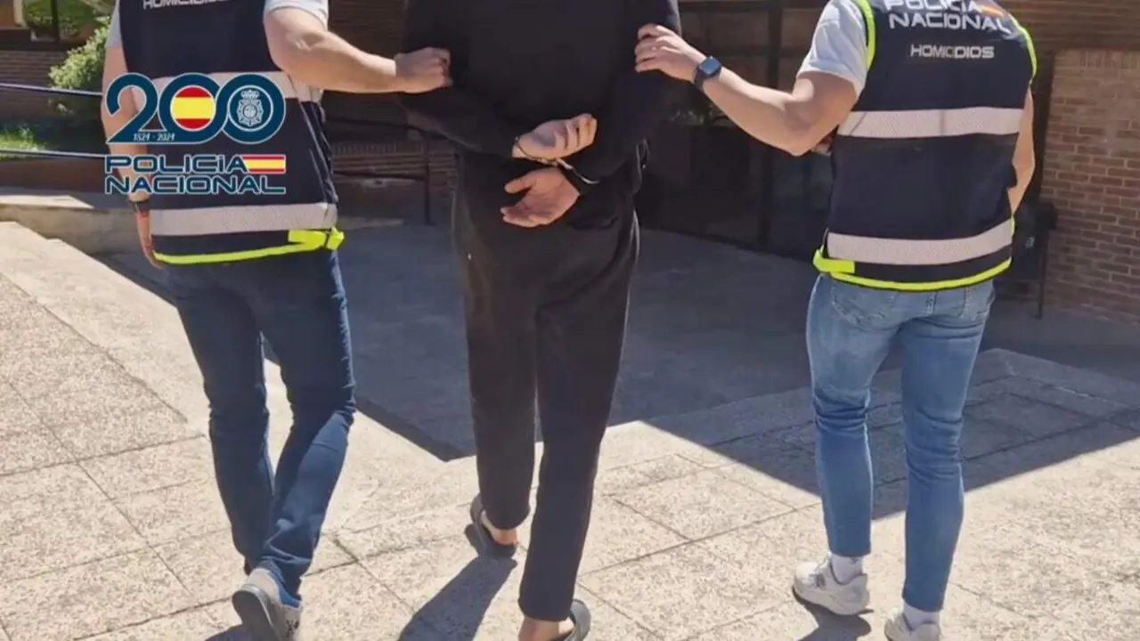 Uno de los detenidos por el homicidio en Parla. POLIC&Iacute;A NACIONAL