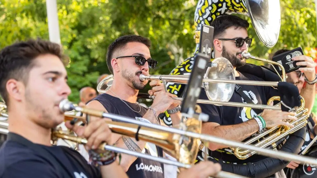 Charanga durante una actuaci&oacute;n en Guadalajara. AYUNTAMIENTO DE GUADALAJARA