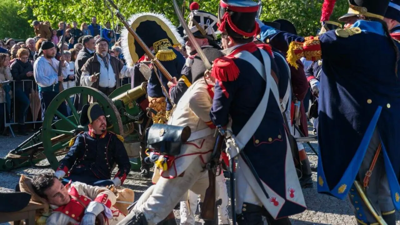 Recreaci&oacute;n del levantamiento del 2 de mayo. COMUNIDAD DE MADRID