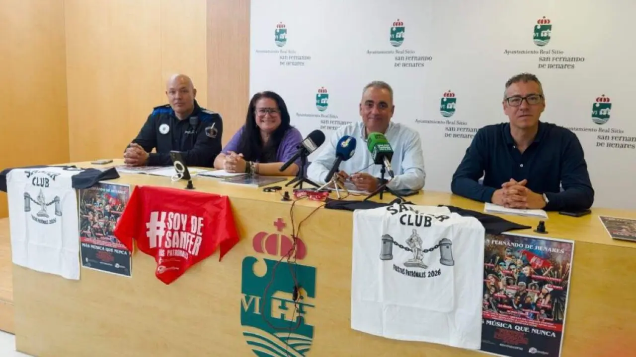 Presentaci&oacute;n de las Fiestas Patronales 2026 en San Fernando de Henares. AYUNTAMIENTO DE SAN FERNANDO DE HENARES