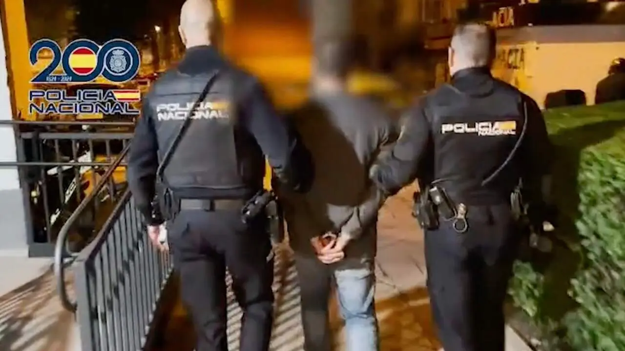 El falso m&eacute;dico detenido por la Polic&iacute;a Nacional. POLIC&Iacute;A NACIONAL