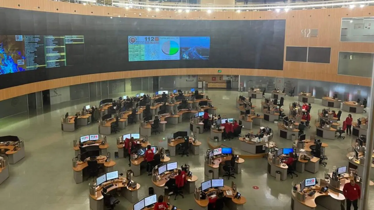Centro de Emergencias 112 de la Comunidad de Madrid. COMUNIDAD DE MADRID.
