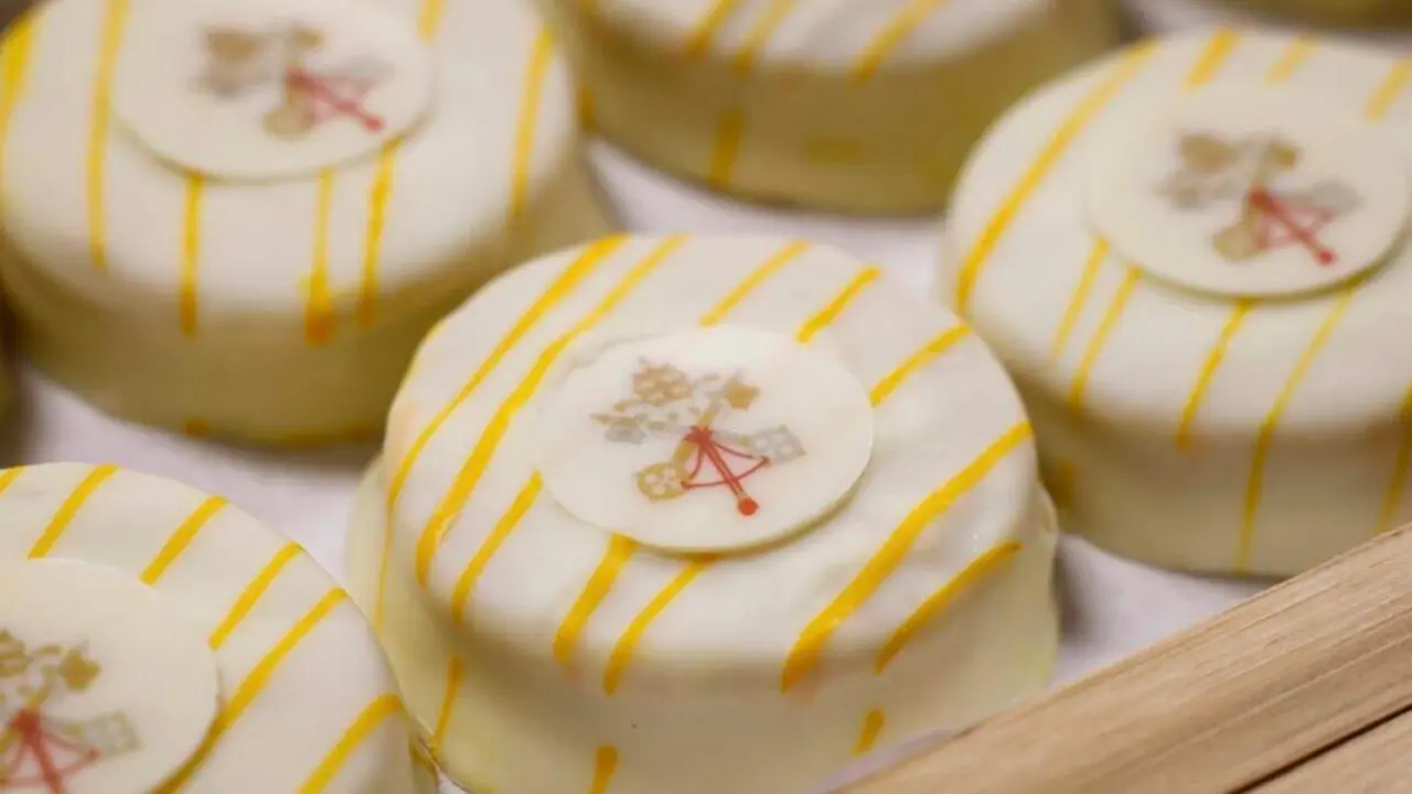 Cor Unum, el dulce creado por los pasteleros madrile&ntilde;os en homenaje al Papa Le&oacute;n XIV. COMUNIDAD DE MADRID
