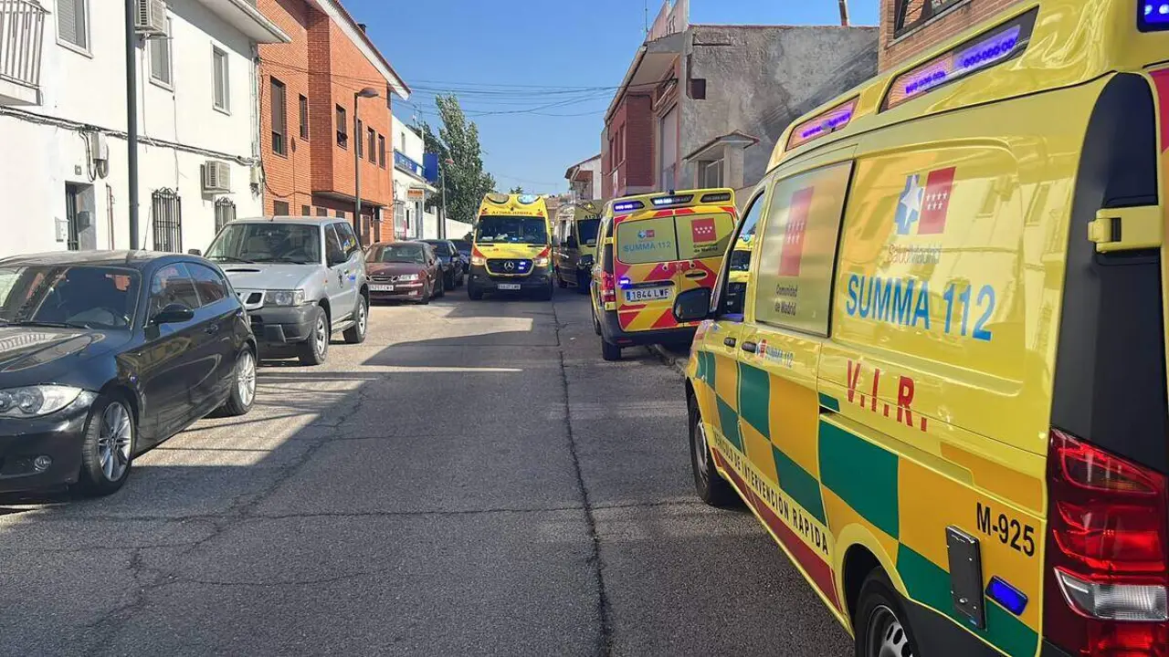 Imagen de archivo del suceso. 112 COMUNIDAD DE MADRID