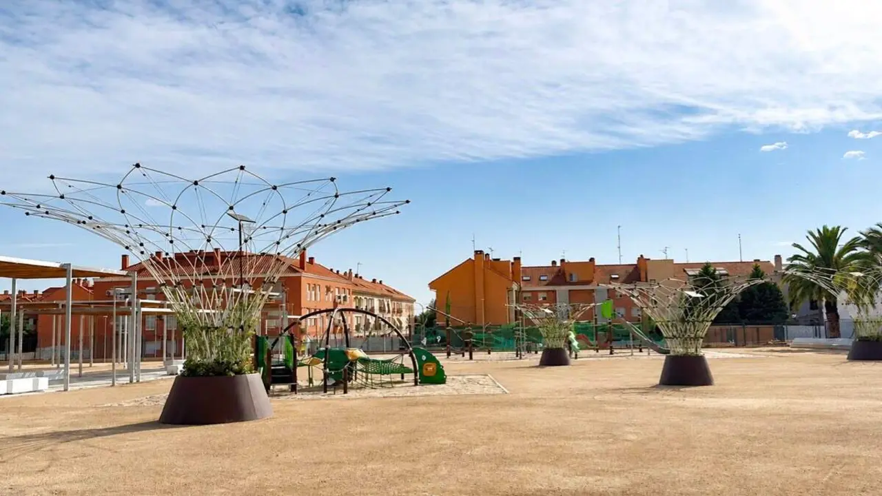 El nuevo parque de El Pilar en San Fernando de Henares. COMUNIDAD DE MADRID