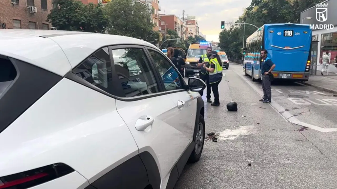 Imagen del suceso. EMERGENCIAS MADRID