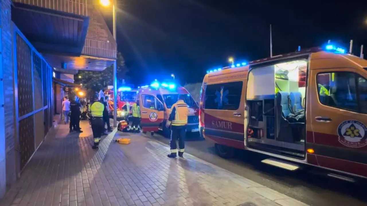 Imagen del suceso. EMERGENCIAS MADRID