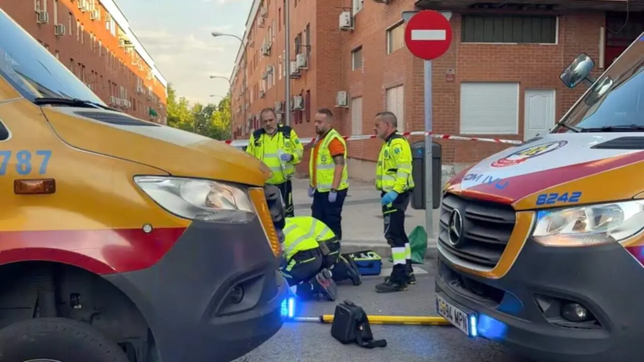Imagen del suceso. EMERGENCIAS MADRID