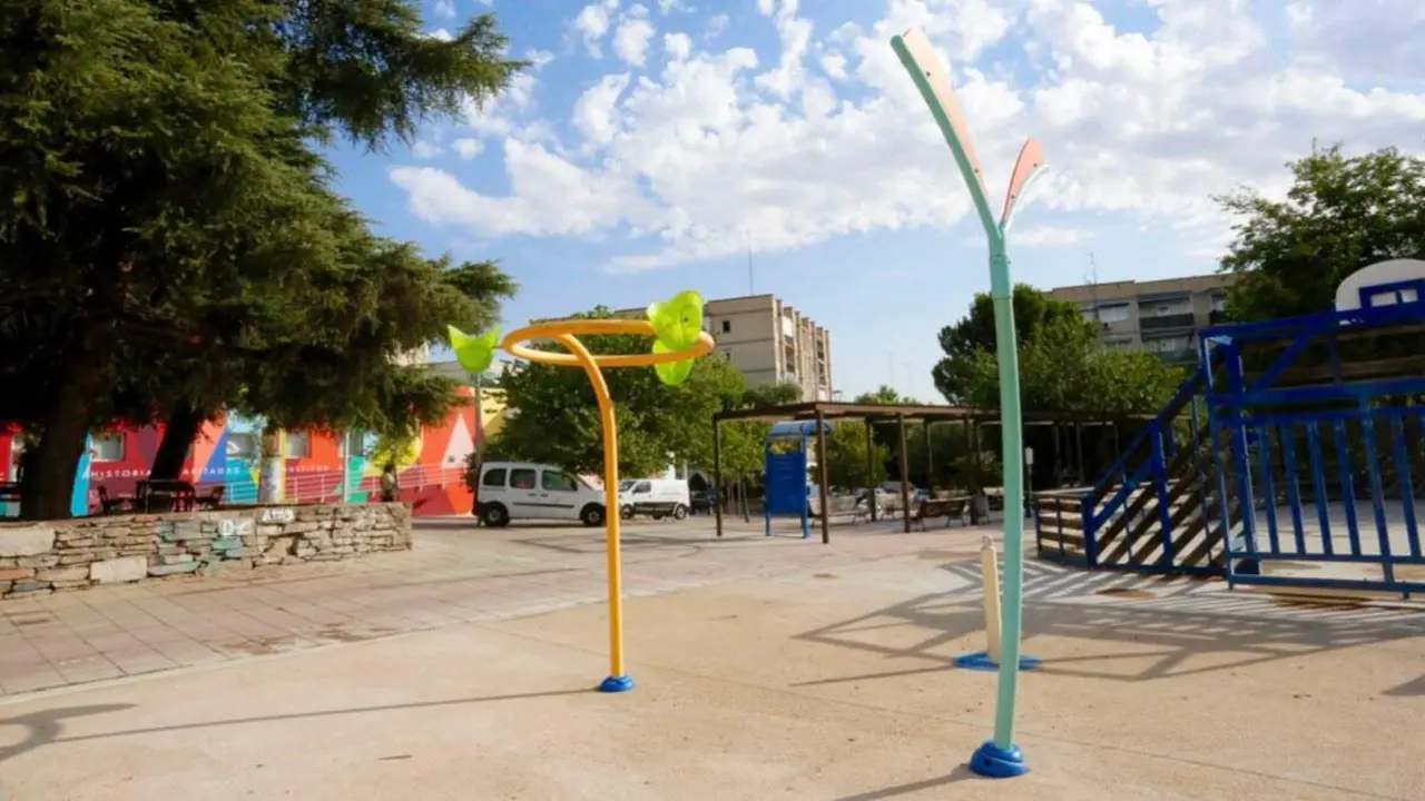 Los nuevos Juegos de Agua de Ciudad 70. AYTO. DE COSLADA