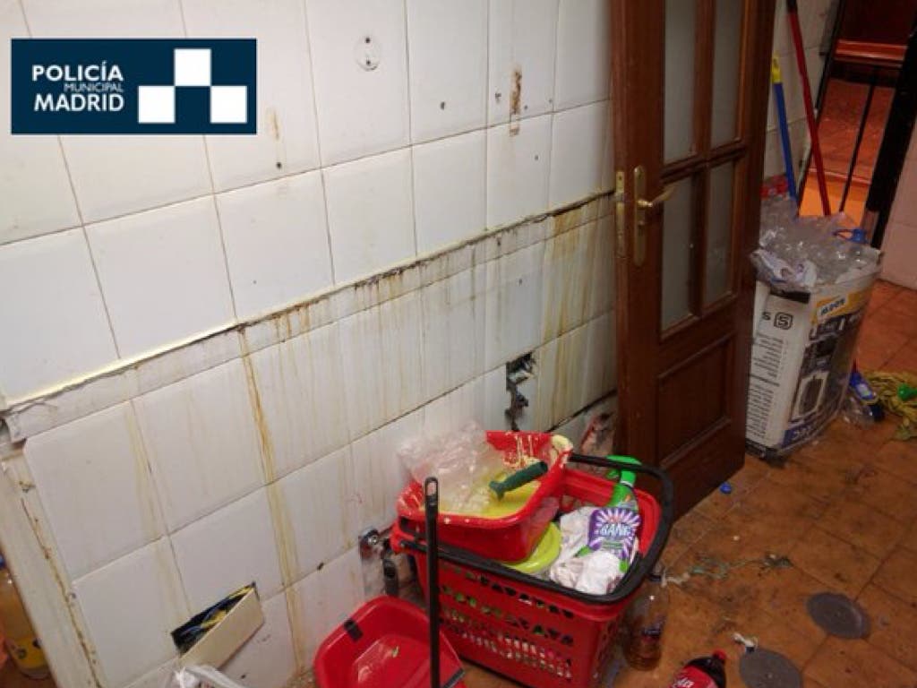 Imágenes del local difundidas por la Policía Municipal de Madrid