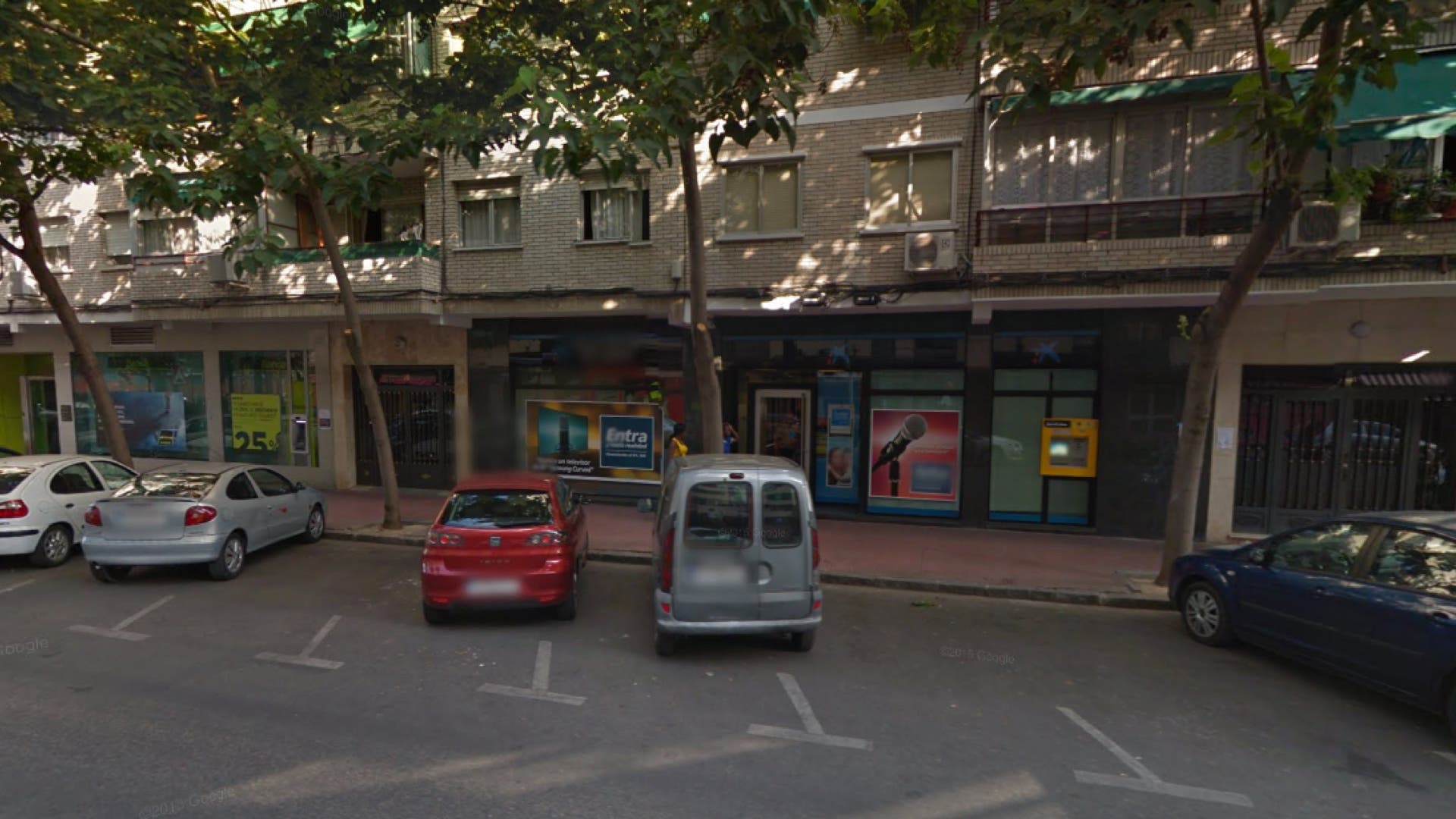 Lugar en el que se encontraba el hombre apuñalado en Alcalá (Google Maps).