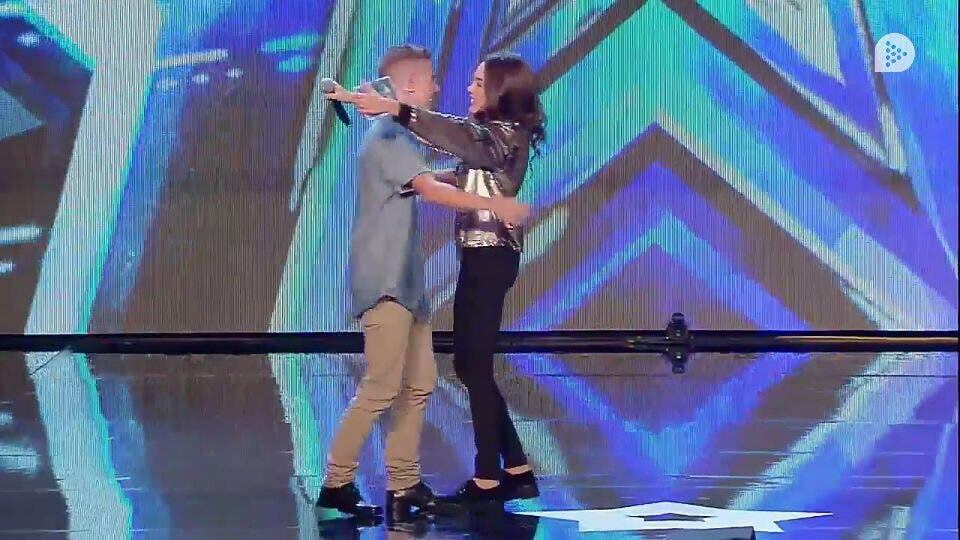 El inesperado encuentro con su musa en Got Talent (Telecinco).