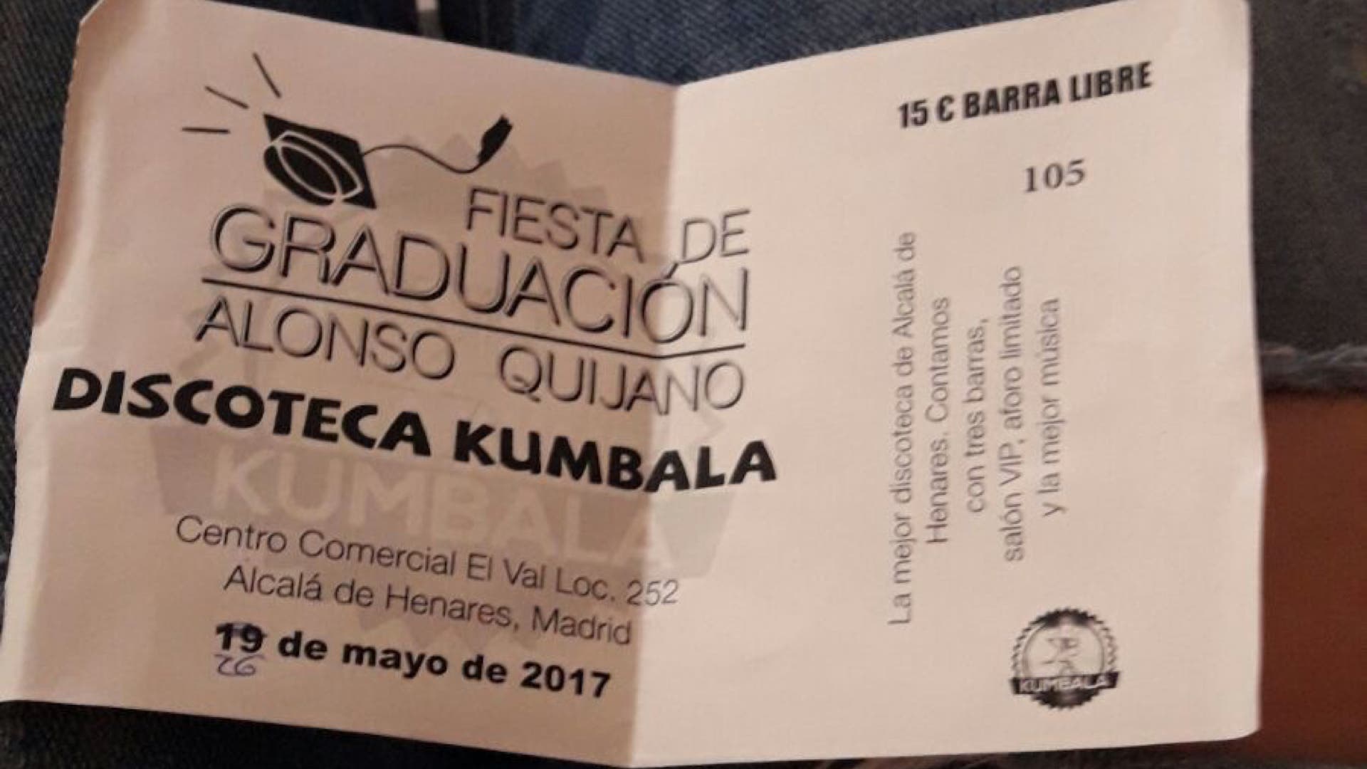 La fiesta del Alonso Quijano estaba prevista para el 17 pero se cambió al