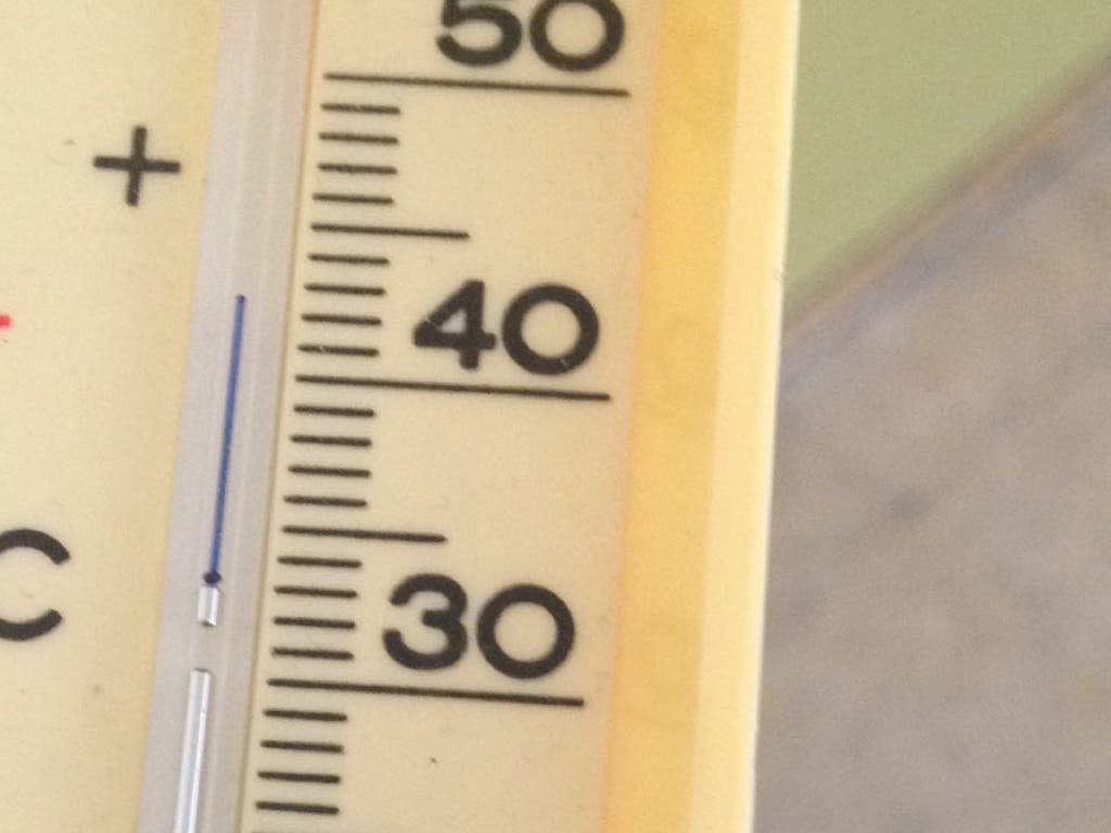 Termómetros en las aulas.