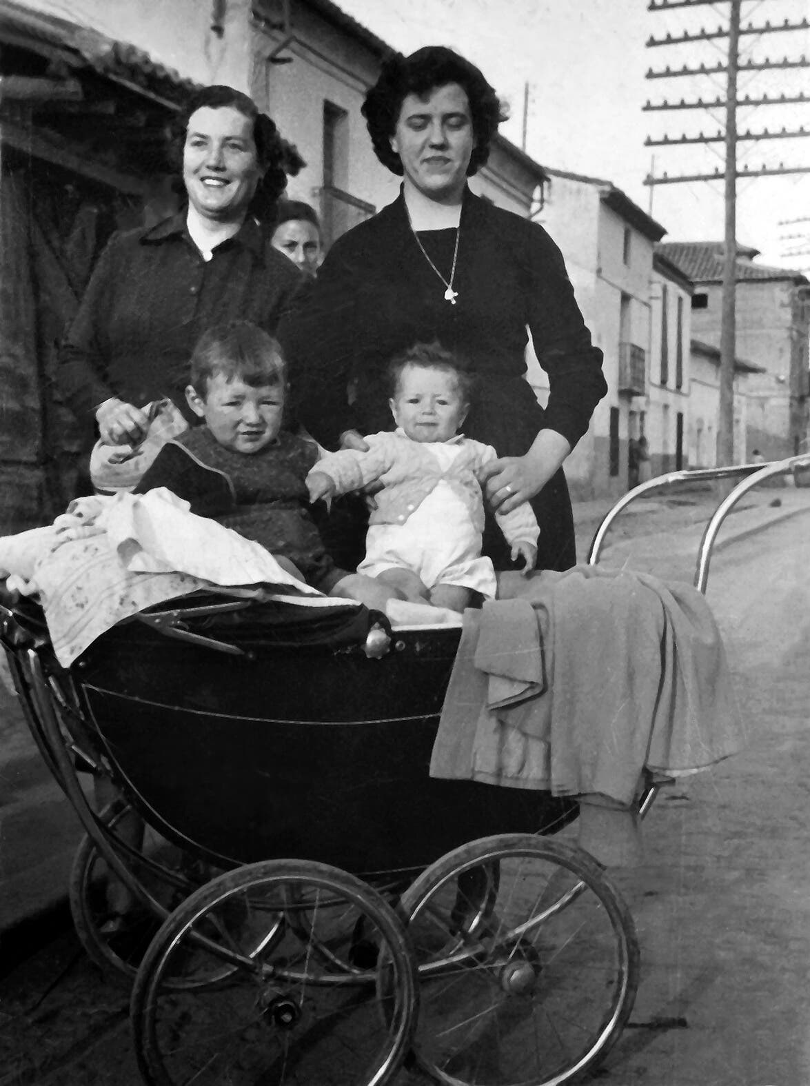 Con los hijos (Cedida).