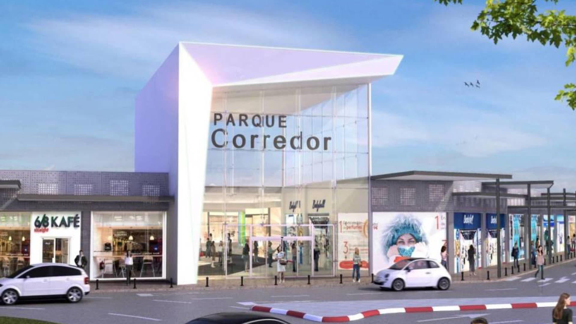 Infografía del proyecto de reforma de Parque Corredor (El Confidencial).