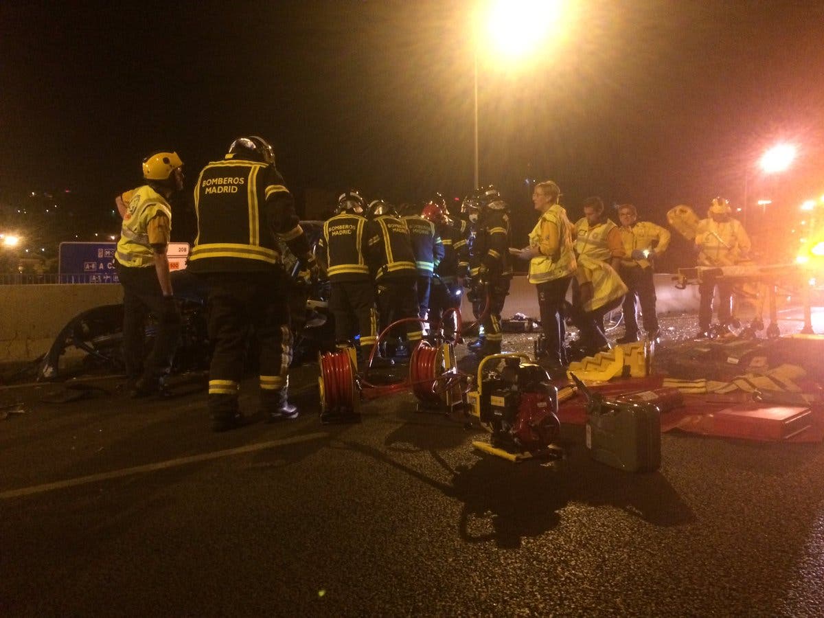 Imágenes de Emergencias Madrid.