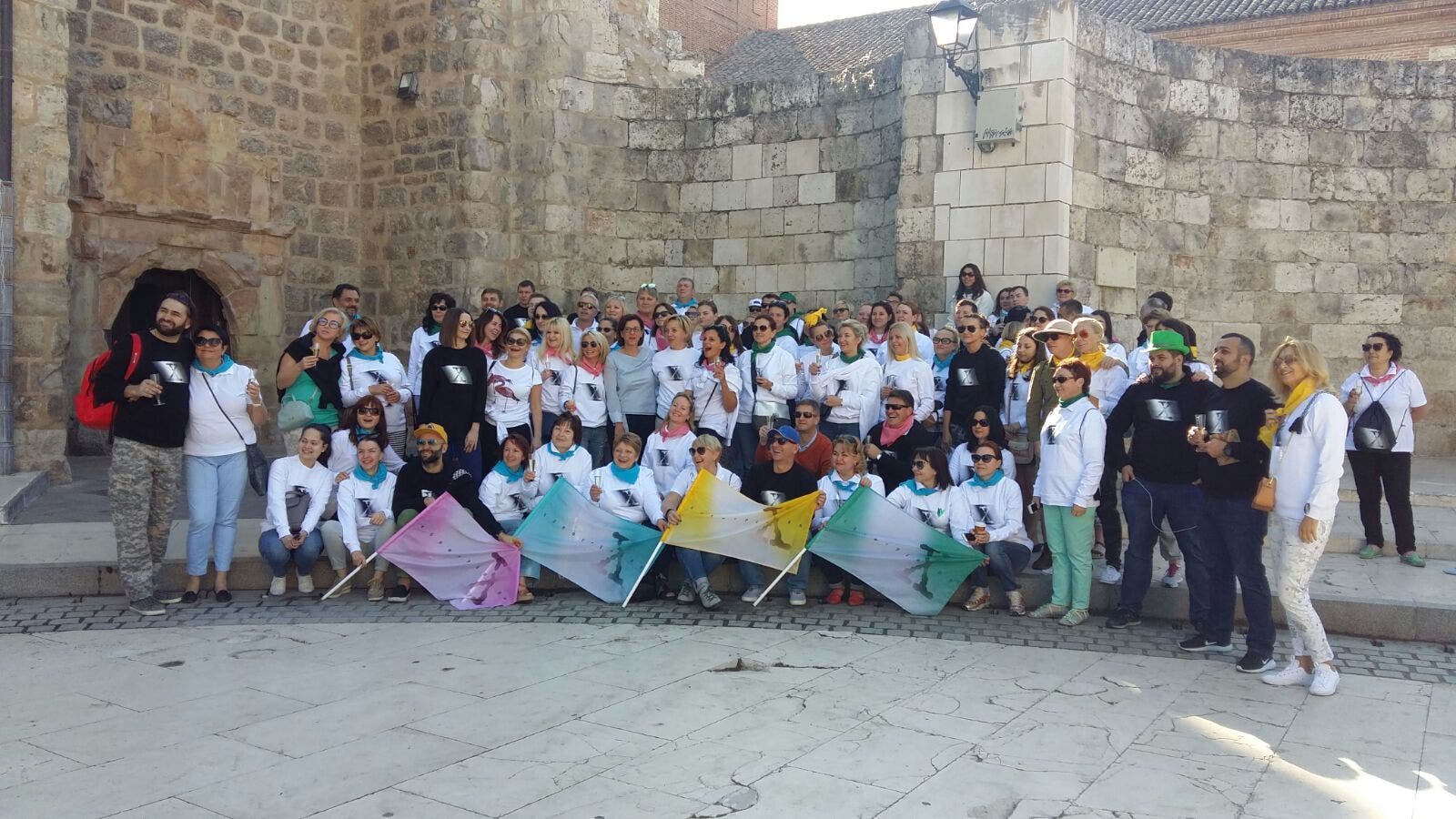 Un momento de la visita (Ayto. Alcalá).