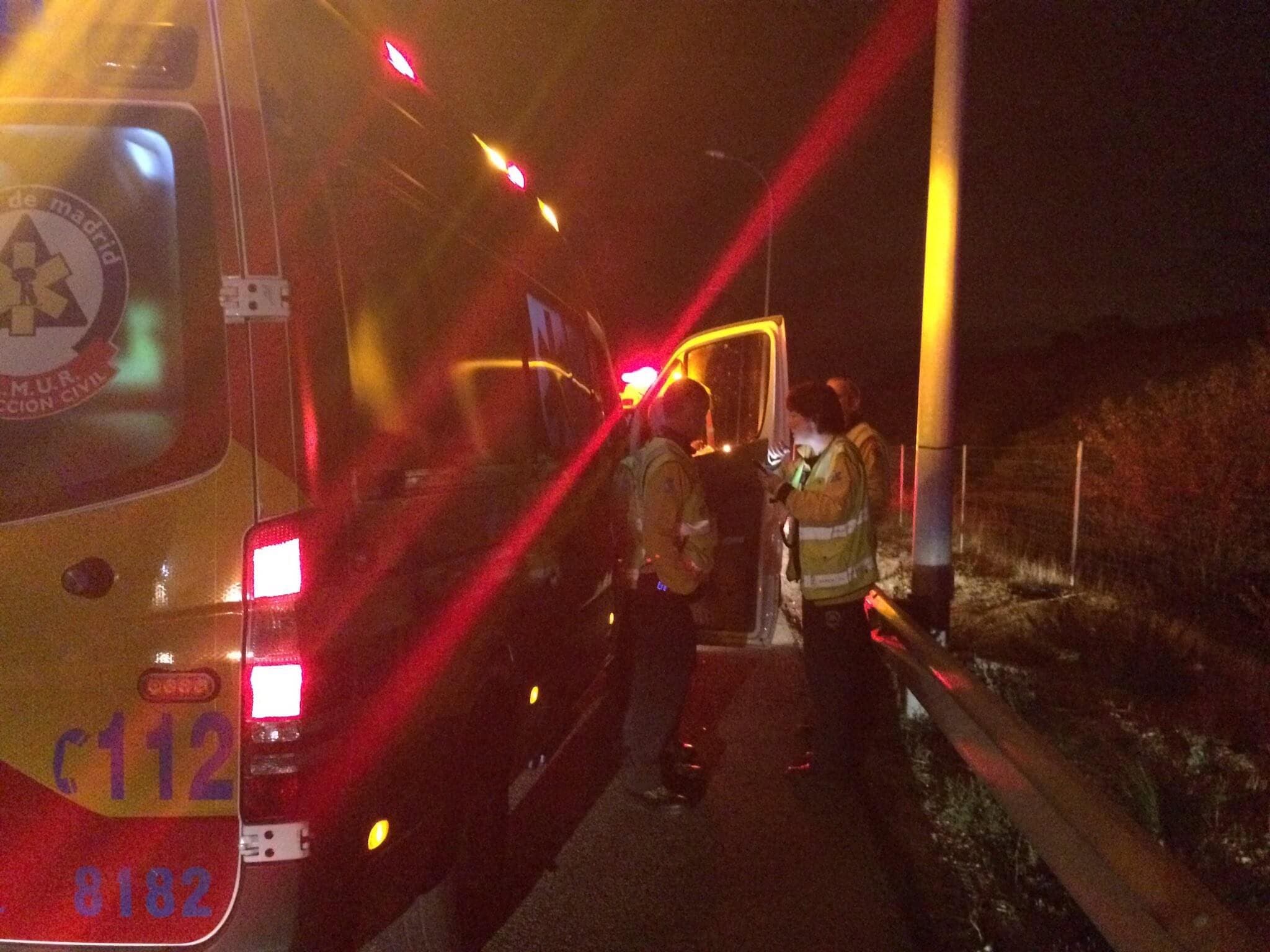 Imágenes de Emergencias Madrid. 